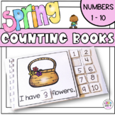 Spring Counting Adapted Books Numbers 1 to 10