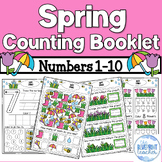 Spring Counting Booklet | Counting to 10 Spring