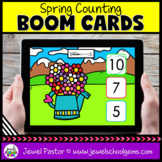 Spring Counting Boom Cards™ Digital Kindergarten Math Cent