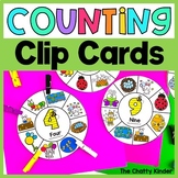 Counting 1 to 10 Clip Cards - Spring Number Sense - Hands-
