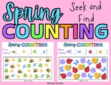 Spring Counting Objects Center Activity Reusable Match Printable