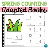 Spring Counting to 20 Activities Math Adaptive Books for S