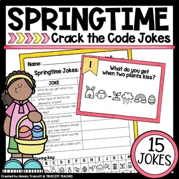 Preview of Spring Crack the Code | Spring Jokes
