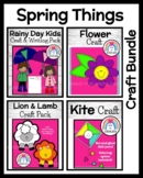 Spring Craft Activity - Kite - Flower - March Lion and Lam
