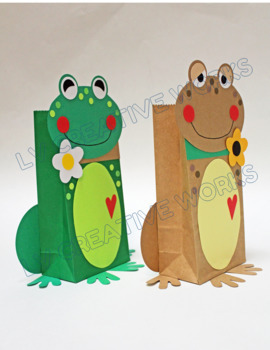 Leap Year Frog, Spring Craft, Frog and Toad by Linda Valentino