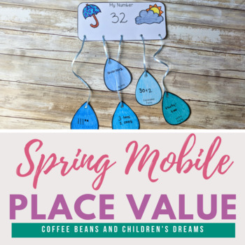 Preview of Spring Craft | Place Value Craftivity