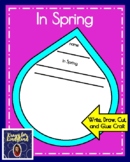 Spring Weather Activity: Raindrop Craft and Writing Prompt