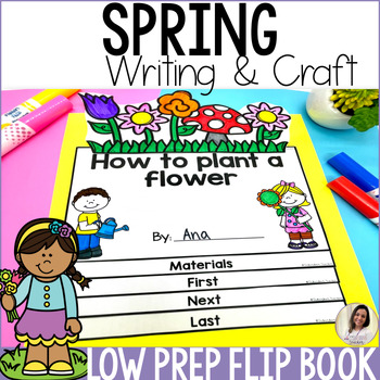 Spring Craft and Writing Activities How to Plant a Flower Bulletin Board