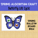 Spring Craft and Writing Activity: Butterfly Life Cycle Algorithm