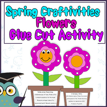 Preview of Spring Craftivities & Writing: April & May Flowers