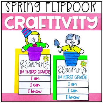 Preview of Spring Craftivity Flipbook