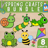 Spring Crafts BUNDLE | Spring Activities | Craft for Sprin