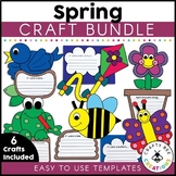 Spring Crafts Bundle | Writing Activities | Kite | Bee | B