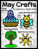 Spring Crafts, Literacy Activities: Spring, Tree, Sun, Bir