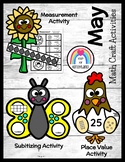 Spring Crafts: Sunflower, Butterfly, Chicken (Hen) Numbers