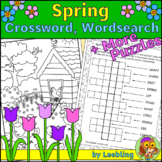 Spring Crossword, Spring Word Search and More Spring Puzzles