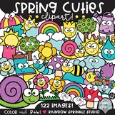 Spring Cuties Clipart MEGA Set {spring elements clipart}