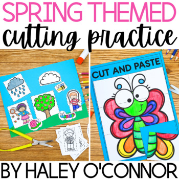 Preview of Spring Cutting Practice {Fine Motor Activities and Spring Crafts}