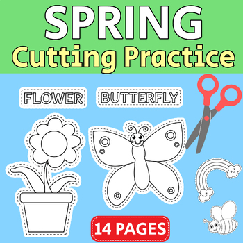 Fall Fine Motor Skills: Scissor Cutting Practice - Pre-K Pages