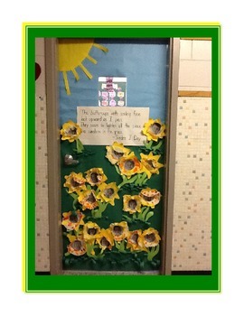 Preview of Spring Daffodils Literature/Art Lesson