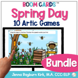 Spring Day Articulation BOOM Cards™️ BUNDLE for Speech Therapy