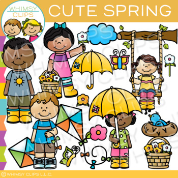 Preview of Cute Spring Clip Art