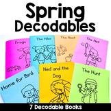 Spring Decodable Books for First Grade