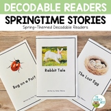 Spring Seasonal Decodable Readers and Games 