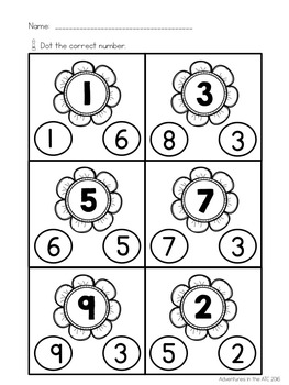 Spring Differentiated Math Worksheets by Adventures in the ATC | TpT