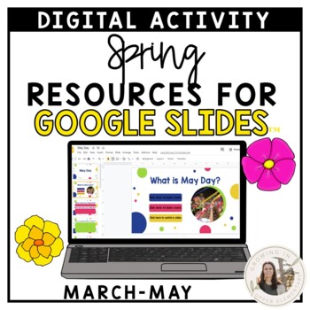 Preview of Spring Digital Activity Bundle - for Holidays - Ready for Google Classroom™