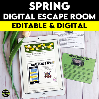 Preview of Spring Digital Escape Room
