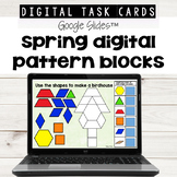 Spring Digital Pattern Blocks using Google Slides™ 