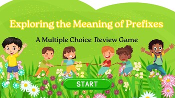 Preview of PowerPoint Prefix Multiple Choice Review Game