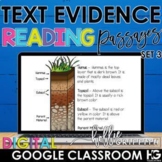 Spring Digital Reading Passages | Google Classroom, Google Forms