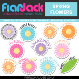 Spring Digital Stickers | Motivational | Flowers