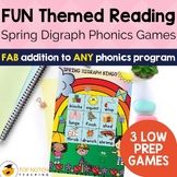 Spring Digraph Activities Reading & Spelling Games | Scien