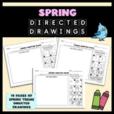 Spring Directed Drawing Activity Set