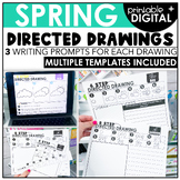 Spring Directed Drawing and Writing Activities - April Cre