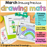 March Spring Directed Drawing & Writing - St Patty's Day L