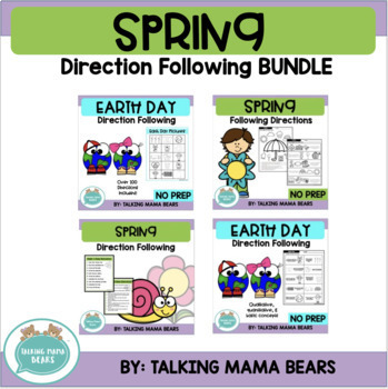Preview of Spring Direction Following BUNDLE