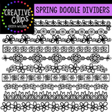 Spring Doodle Dividers {Creative Clips Digital Clipart}