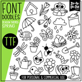 Spring Doodle Font {Zip-A-Dee-Doo-Dah Designs}