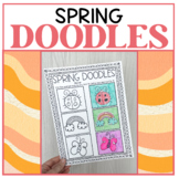 SPRING DOODLES Early Finishers Drawing Activities