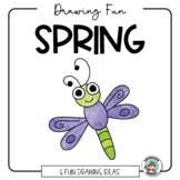 Spring Drawing Fun • Easy Art Activities • Fun Art Sub Lesson