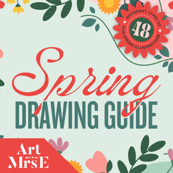 Preview of Spring Drawing Guide 