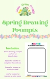 Spring Drawing Prompt, Morning Work, Journal, Memory Book,