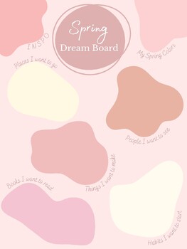 Preview of Spring Dream Board