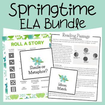 Preview of Spring ELA Bundle