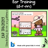 Spring  Ear Training Do-Re-Mi Melodies Digital Task Cards 
