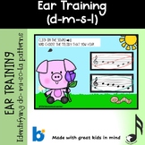 Spring  Ear training Do-Mi-So-la  Digital  Task Cards in B